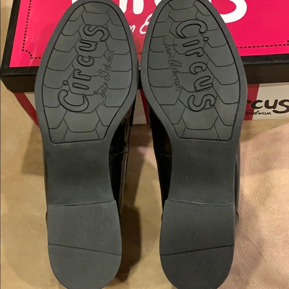 Circus by Sam Edelman Black Studded Penny Loafer - Picture 2 of 4